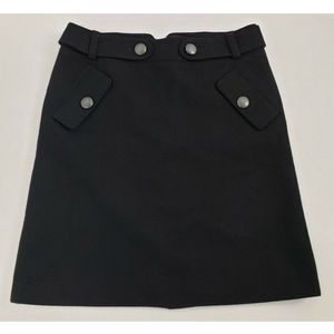 Club Monaco Thick Wool Blend Knee Length Skirt 4